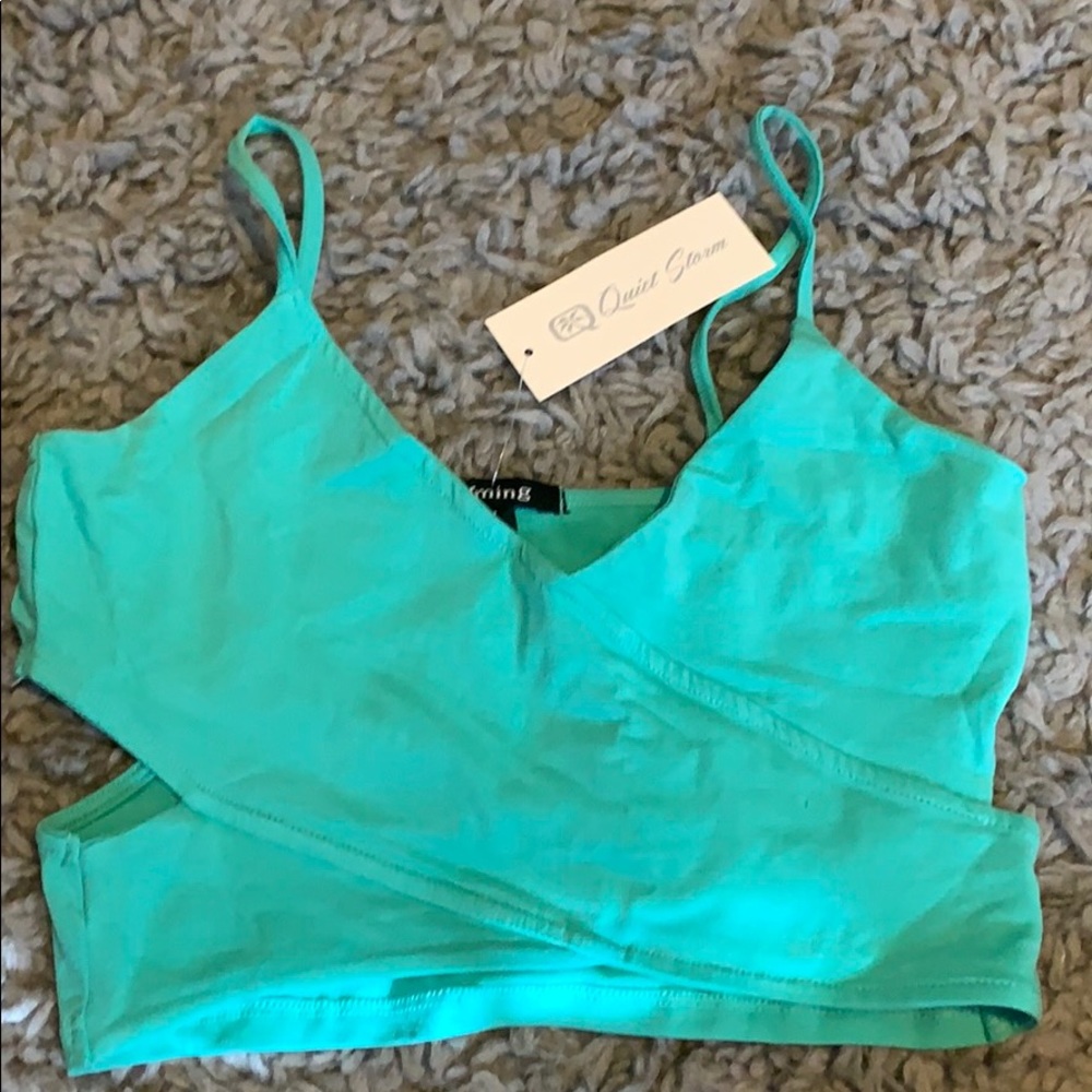 Quiet Storm Crop Top